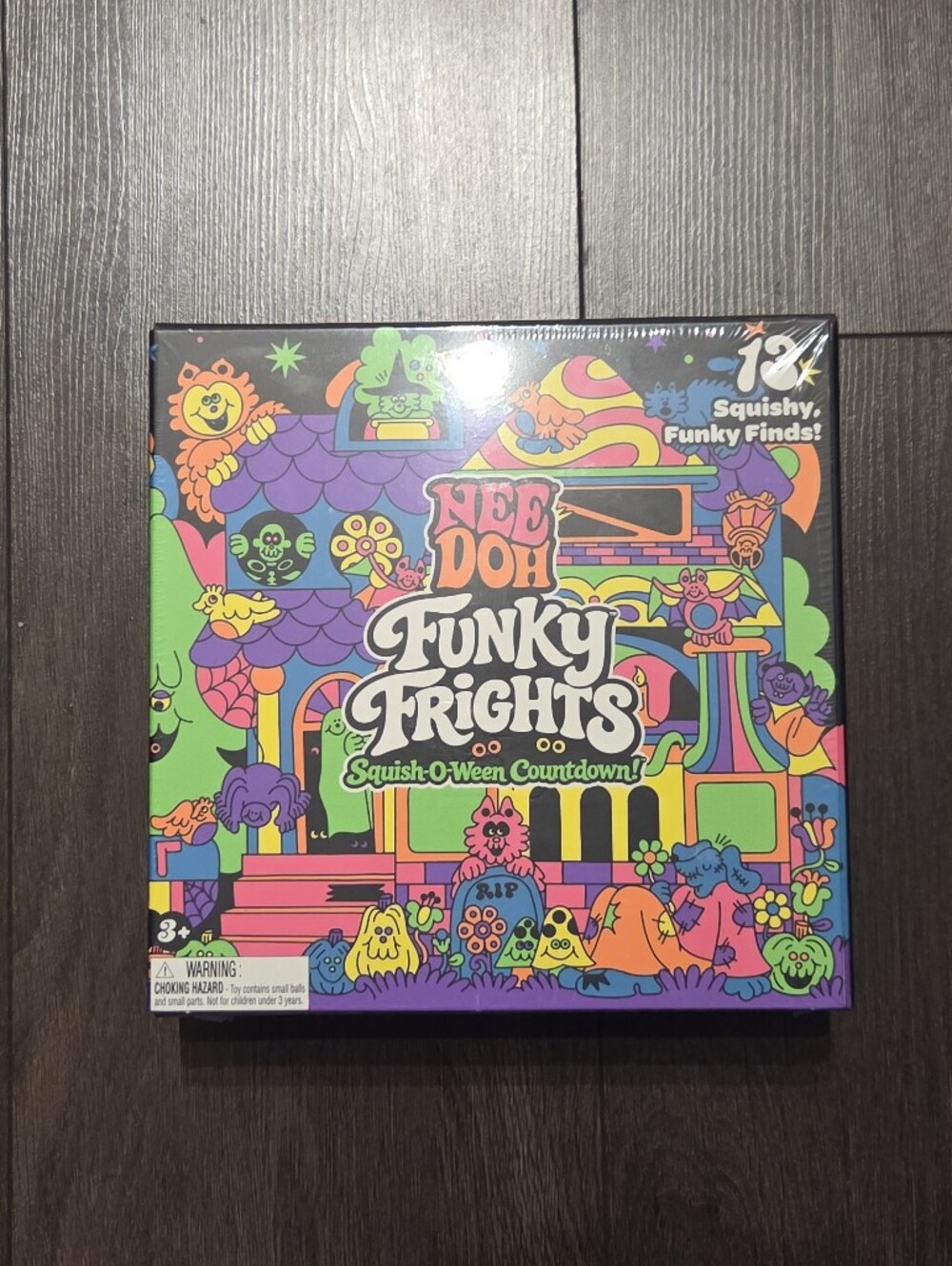 NeeDoh Funky Frights Squish-O-Ween Countdown Halloween Advent Calendar Spooky